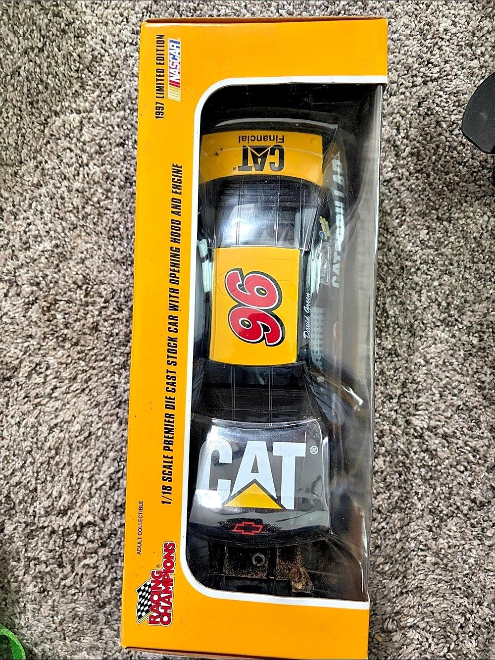 CAT Racing #96 Die-Cast Stock Car Die-Cast Stock Car
